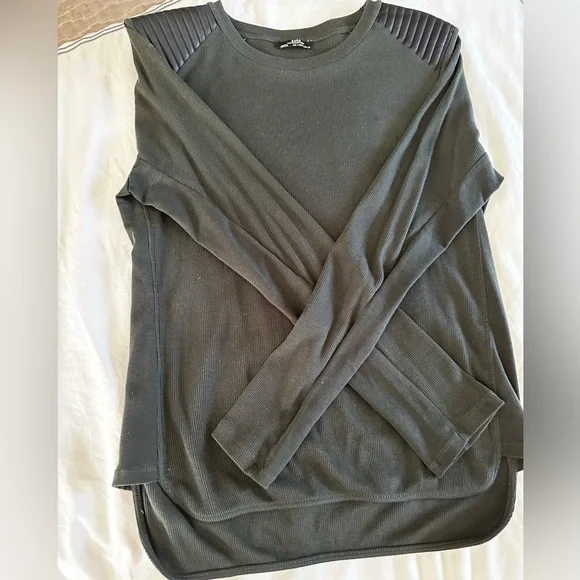 Zara large dark green with black leather shoulders - Picture 1 of 1